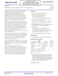 ISL6505CRZ-T Datasheet Copertura