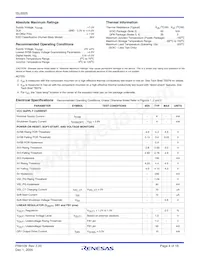 ISL6505CRZ-T Datasheet Pagina 4