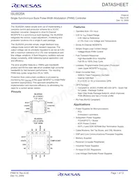 ISL6520AIRZ-TS2698 Datasheet Copertura