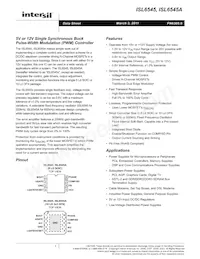 ISL6545CBZ-TS2694 Datasheet Copertura