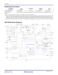 ISL78220ANEZ-T Datenblatt Seite 4