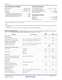 ISL78220ANEZ-T Datenblatt Seite 7