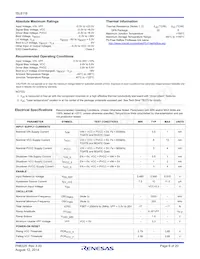 ISL8118CRZ Datasheet Pagina 6