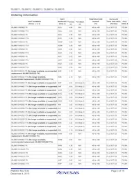 ISL88015IH5Z-T7A Таблица данных Страница 3
