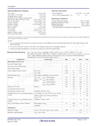 ISL88550AIRZ-TR5339 Datasheet Pagina 3