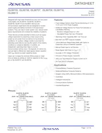 ISL88706IP844Z Datasheet Copertura