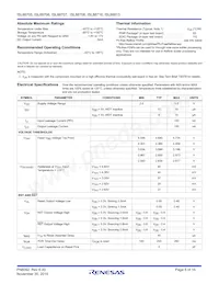 ISL88706IP844Z Datasheet Pagina 5