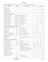 ISL9502CRZ-T數據表 頁面 4