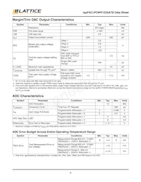 ISPPAC-POWR1220AT8-02T100I Datasheet Pagina 8