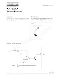 KA75420MTF Datasheet Copertura