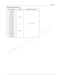 KA75420MTF Datasheet Pagina 7