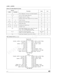 L4963D Datasheet Pagina 2