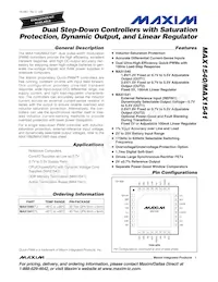 MAX1540ETJ+TG24 Datenblatt Cover