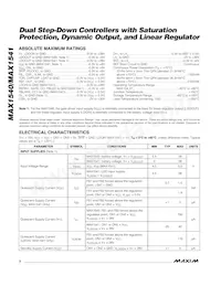 MAX1540ETJ+TG24 Datasheet Pagina 2