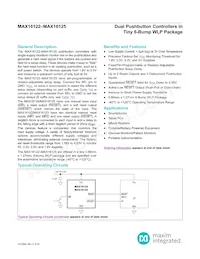 MAX16125WTEJ00+ Datenblatt Cover