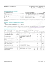 MAX16125WTEJ00+ Datasheet Pagina 2