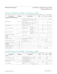 MAX6070BAUT12/V+T Datasheet Page 4