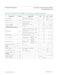 MAX6070BAUT12/V+T Datasheet Page 5