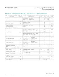 MAX6070BAUT12/V+T Datasheet Pagina 5