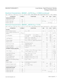 MAX6070BAUT12/V+T Datasheet Page 7