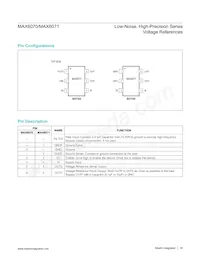 MAX6070BAUT12/V+T數據表 頁面 19