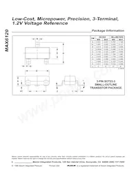 MAX6120EUR-T Datasheet Pagina 6