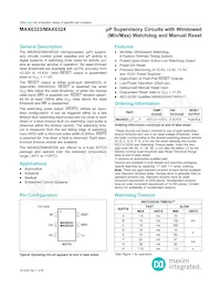 MAX6324DUT26+ Datasheet Copertura