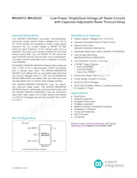 MAX6420UK33+ Datasheet Copertura