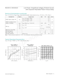 MAX6420UK33+ Datasheet Page 3