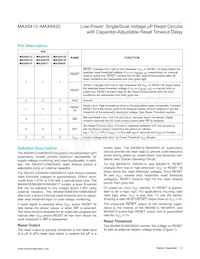 MAX6420UK33+ Datasheet Page 5