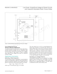 MAX6420UK33+ Datasheet Pagina 7