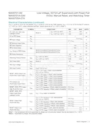 MAX6707MKA+ Datasheet Pagina 3