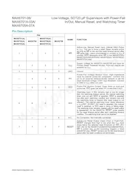 MAX6707MKA+ Datasheet Pagina 5