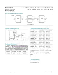 MAX6707MKA+數據表 頁面 11