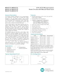 MAX6713LEXS+TG002 Datenblatt Cover