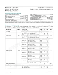 MAX6713LEXS+TG002 Datasheet Pagina 2