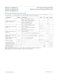 MAX6713LEXS+TG002 Datasheet Pagina 3