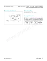 MAX6831YHUT+ Datasheet Page 12