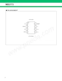 MB3773PF-G-BND-JN-ERE1 Datasheet Pagina 2