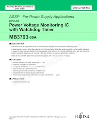 MB3793-30APNF-G-JN-6E1 Datasheet Pagina 2