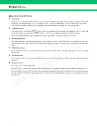 MB3793-30APNF-G-JN-6E1 Datasheet Pagina 5