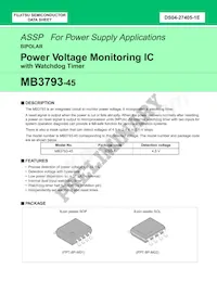 MB3793-45PNF-G-JN-6E1 Datasheet Copertura