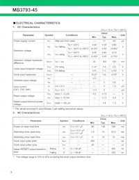 MB3793-45PNF-G-JN-6E1 Datasheet Pagina 6