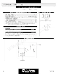 MC34164-3LP數據表 頁面 2