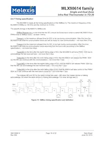MLX90614ESF-DCI-000-TU數據表 頁面 18