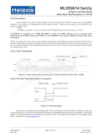 MLX90614ESF-DCI-000-TU Datasheet Page 19