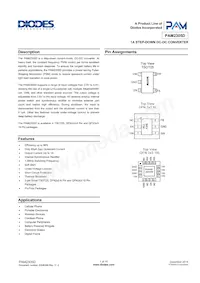 PAM2305DABADJ_D00 Datasheet Copertura