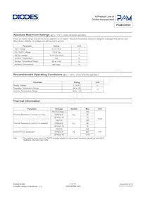 PAM2305DABADJ_D00 Datasheet Pagina 3