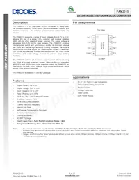 PAM2310BECADJR Datasheet Cover