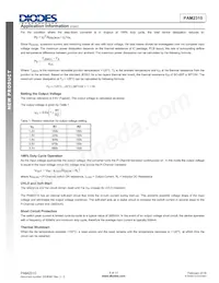 PAM2310BECADJR Datasheet Page 8